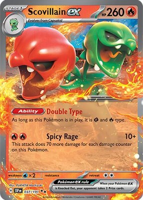 Scovillain ex, Surging Sparks