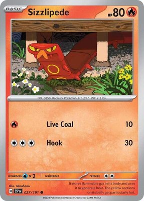 Sizzlipede, Surging Sparks