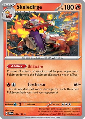 Skeledirge, Surging Sparks