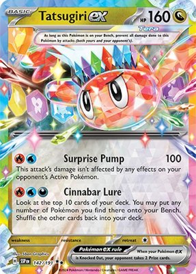 Tatsugiri ex, Surging Sparks