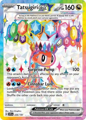 Tatsugiri ex, Surging Sparks