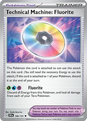 Technical Machine: Fluorite, Surging Sparks