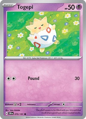 Togepi, Surging Sparks