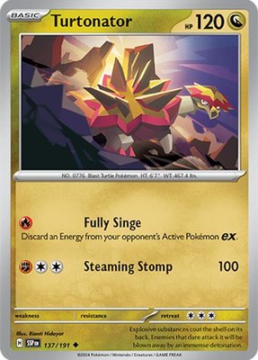 Turtonator, Surging Sparks