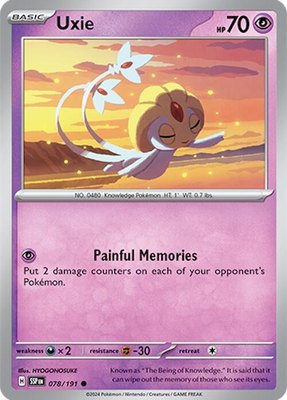 Uxie, Surging Sparks