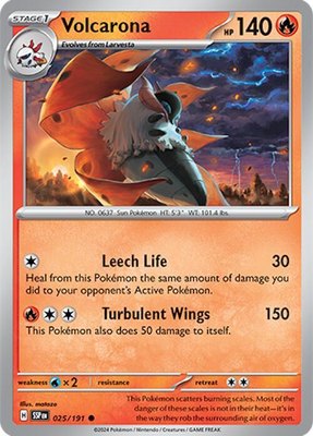 Volcarona, Surging Sparks