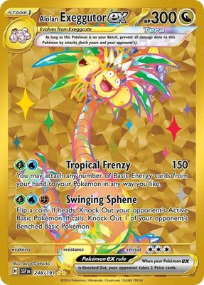 Alolan Exeggutor ex, Surging Sparks