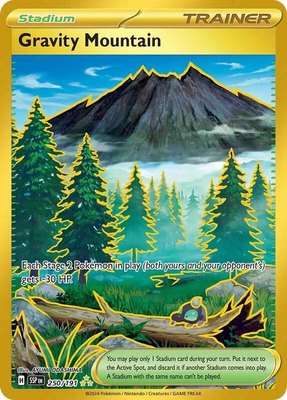 Gravity Mountain, Surging Sparks