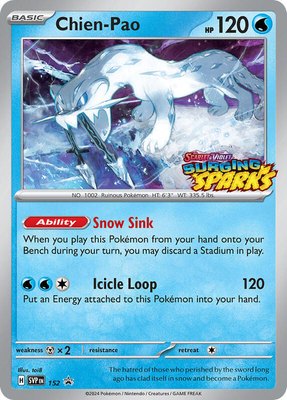 Chien-Pao, Scarlet & Violet Promo Cards
