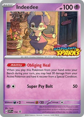 Indeedee, Scarlet & Violet Promo Cards