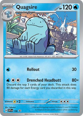 Quagsire, Scarlet & Violet Promo Cards