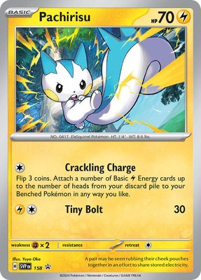 Pachirisu, Scarlet & Violet Promo Cards
