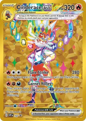 Cinderace ex, Scarlet & Violet Promo Cards
