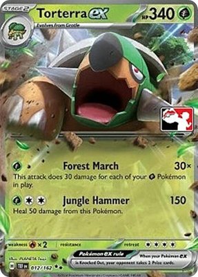 Torterra ex, Prize Pack Series Cards