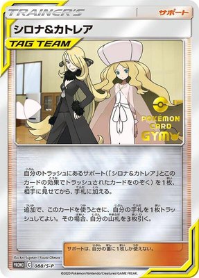 Cynthia & Caitlin -P, Sword & Shield Promos
