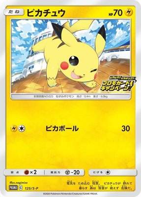 Pikachu -P, Sword & Shield Promos