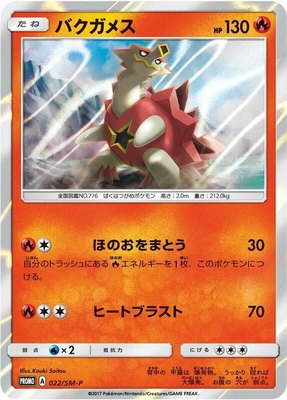 Turtonator -P, Sun & Moon Promos