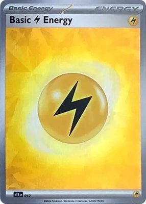 Basic Lightning Energy (Cracked Ice Holo), Scarlet & Violet Energies