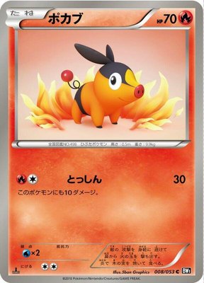 Tepig, Black Collection