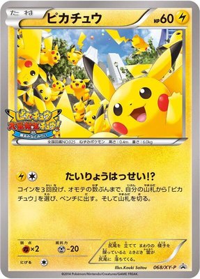 Pikachu -P, XY Promos