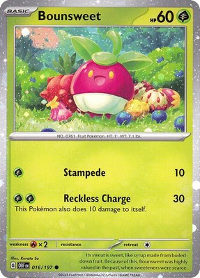Bounsweet (Cosmos Holo), Miscellaneous Cards & Products