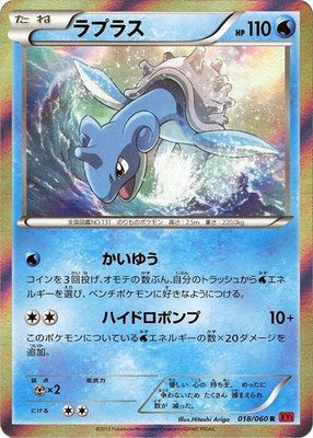 Lapras, Collection Y