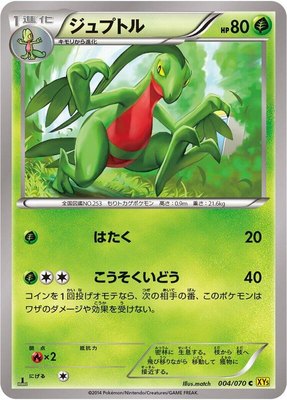 Grovyle, Gaia Volcano