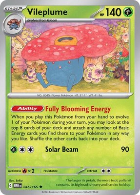 Vileplume, Deck Exclusives