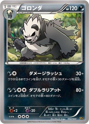Pangoro, Super Legend Set: Xerneas-EX & Yveltal-EX
