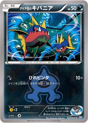 Team Aqua's Carvanha, Magma Gang vs Aqua Gang: Double Crisis