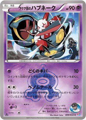 Team Aqua's Seviper, Magma Gang vs Aqua Gang: Double Crisis