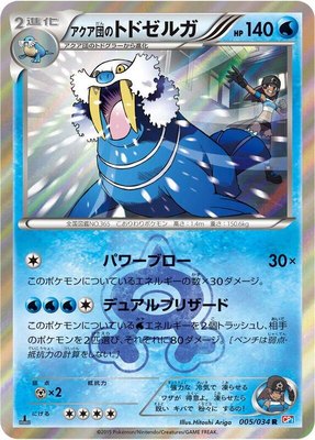 Team Aqua's Walrein, Magma Gang vs Aqua Gang: Double Crisis