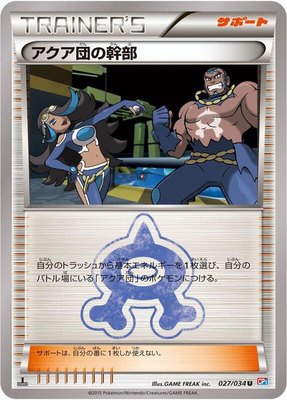 Team Aqua Admin, Magma Gang vs Aqua Gang: Double Crisis