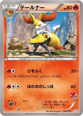 Braixen, XY Beginning Set