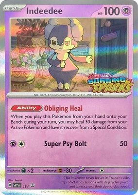 Indeedee (Staff), Scarlet & Violet Promo Cards