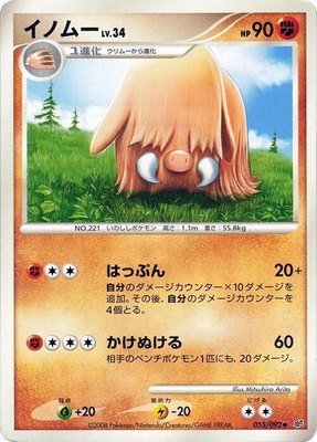 Piloswine, Intense Fight in the Destroyed Sky