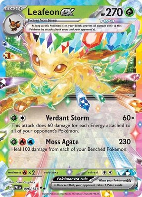 Leafeon ex, Prismatic Evolutions