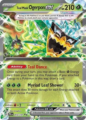 Teal Mask Ogerpon ex, Prismatic Evolutions