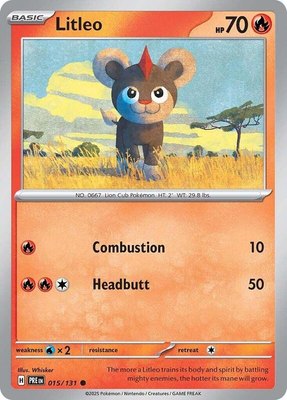Litleo, Prismatic Evolutions
