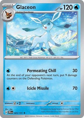 Glaceon, Prismatic Evolutions