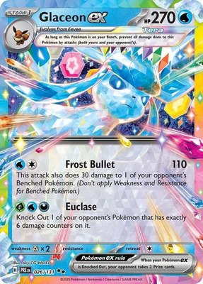 Glaceon ex, Prismatic Evolutions