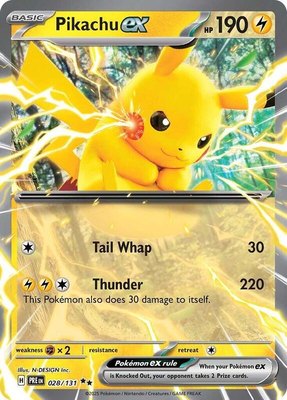 Pikachu ex, Prismatic Evolutions