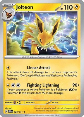Jolteon, Prismatic Evolutions