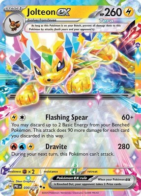 Jolteon ex, Prismatic Evolutions
