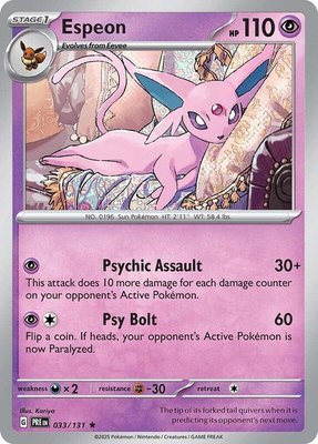 Espeon, Prismatic Evolutions