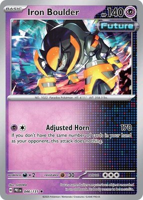 Iron Boulder, Prismatic Evolutions