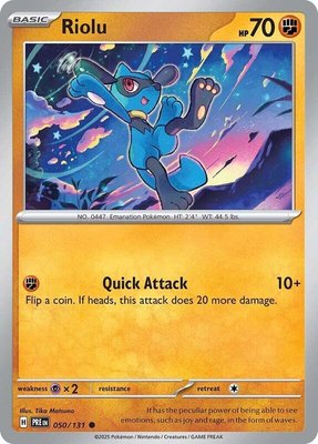 Riolu, Prismatic Evolutions