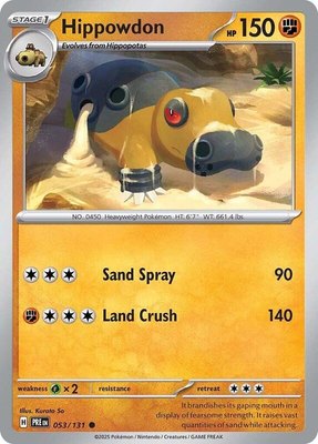 Hippowdon, Prismatic Evolutions