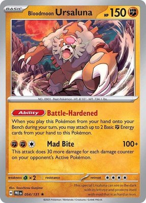 Bloodmoon Ursaluna, Prismatic Evolutions