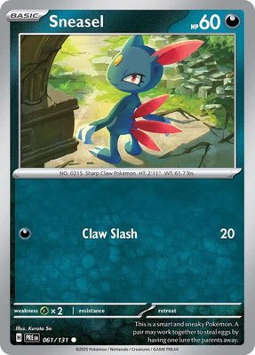 Sneasel, Prismatic Evolutions